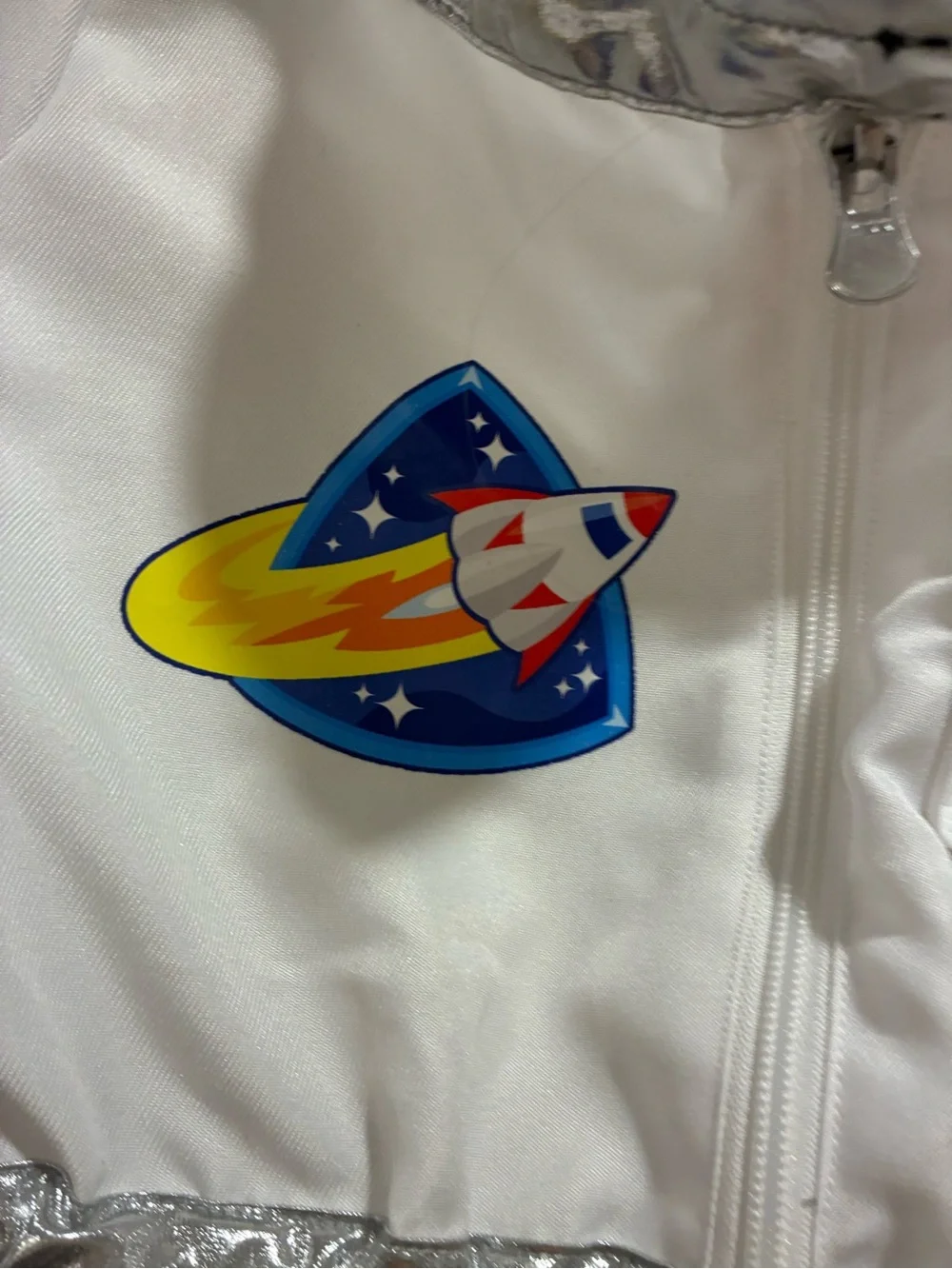Melissa & Doug White and Silver Space Suit Costume